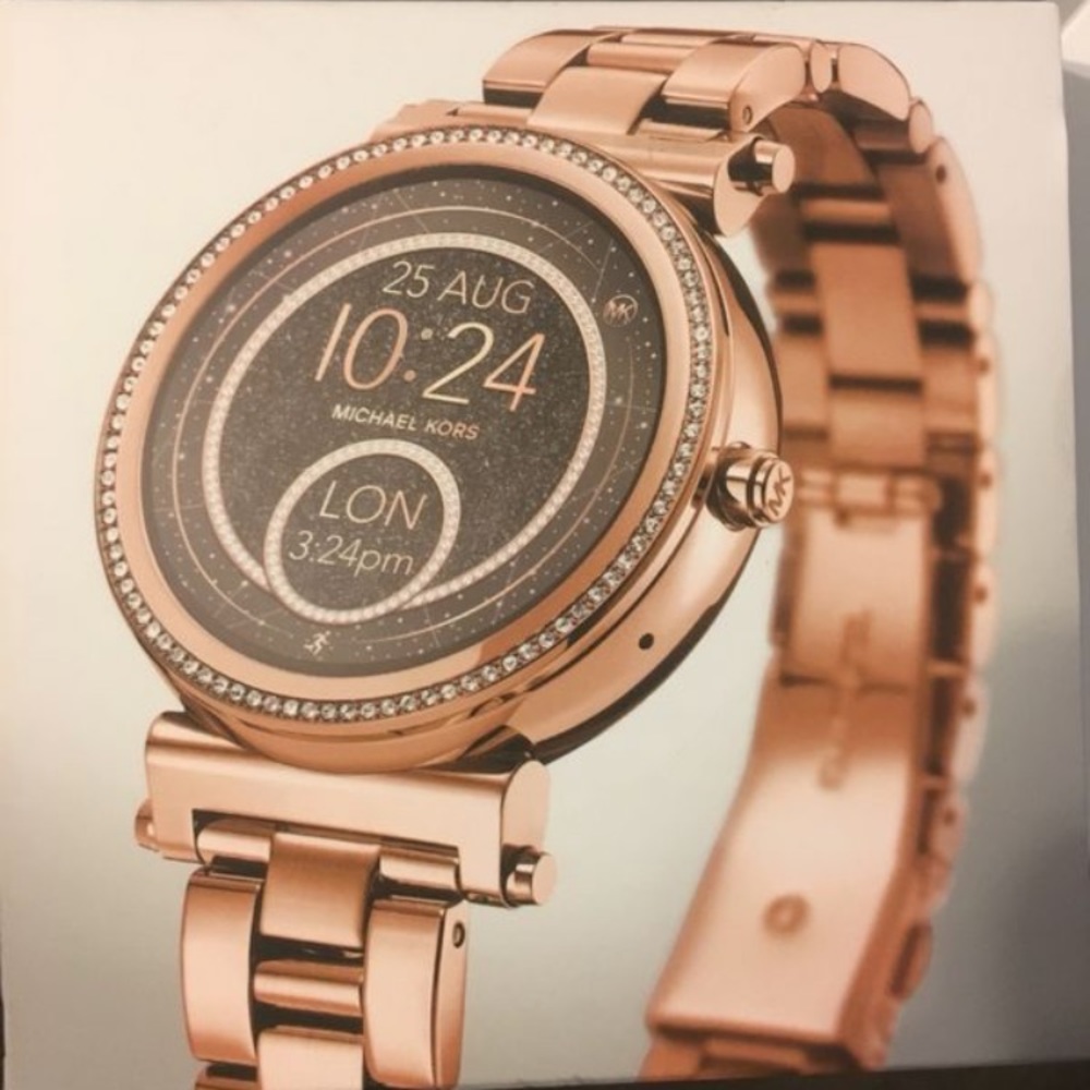Michael Kors access runway rose gold smartwatch